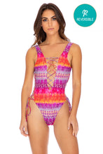 JEWELED - Open Side One Piece Bodysuit • Multicolor