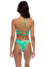 DREAMSCAPE - Underwire Top & High Leg Bottom • Sea