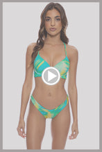 DREAMSCAPE - Underwire Top & High Leg Bottom • Sea