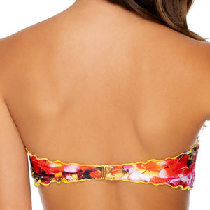 JARDIN SECRETO - Wavey Tie Front Bandeau
