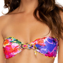 JARDIN SECRETO - Wavey Tie Front Bandeau