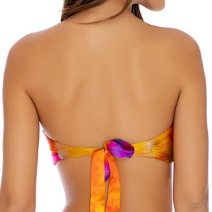 CIEN FUEGOS - Twist Bandeau Top