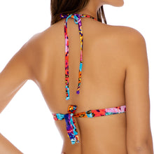 CUBANA PELIGROSA - Adjustable Front Molded Tri Halter