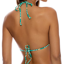 MUÑEQUITA DEL MAR - Molded Push Up Bandeau Halter Top