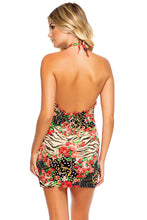 LA VIDA ES UN CARNAVAL - Heart Twist Dress • Multicolor