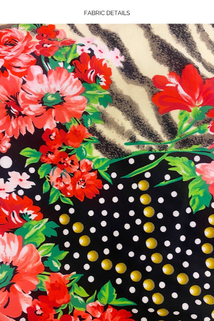 LA VIDA ES UN CARNAVAL - Underwire Top & High Leg Bottom • Multicolor