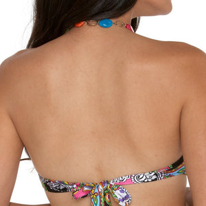 FIESTA Y CARIBE - Twist Bandeau Top