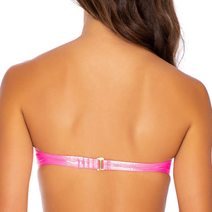 HEAVY METAL - Underwire Push Up Bandeau Top