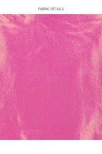 HEAVY METAL - Underwire Push Up Bandeau Top & Seamless Wavey Ruched Back Bottom • Neon Pink