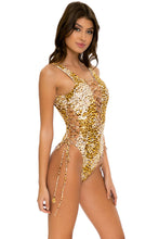 SWEET ESCAPE - Open Side One Piece Bodysuit • Multicolor