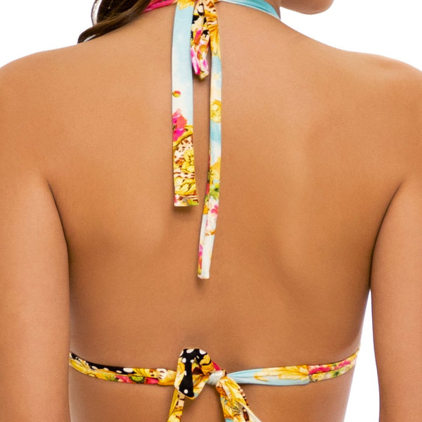 WONDERLAND - Triangle Halter Top