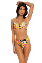 WONDERLAND - Underwire Top & High Leg Banded Waist Bottom • Multicolor
