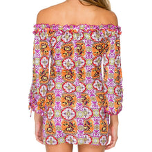 FLOR DE VERANO - Ruffle V Neck Dress