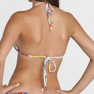 TEQUILA Y SAL - Molded Push Up Bandeau Halter Top