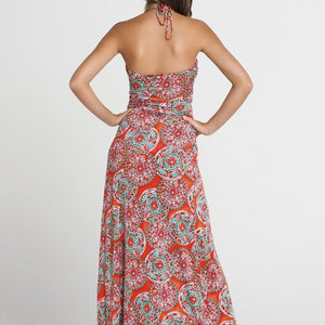 AZULEJOS DEL MAR - "cocktail Hour" Maxi Dress