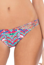 BESOS DE SAL - Strappy Cut Out Triangle Top & Strappy Front Side Moderate Bottom • Multicolor