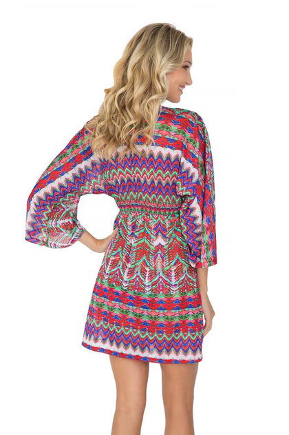 BESOS DE SAL - Long Sleeve Tunic • Multicolor