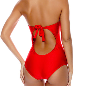 PASION Y ARENA - Semi Sheer Bandeau 1pc