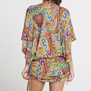 SAMBA CARACOL - Cabana V Neck Dress