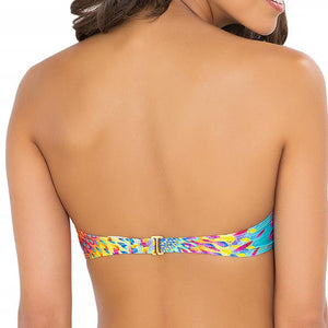 BAJO UN MISMO SOL - Underwire Push Up Bandeau Top