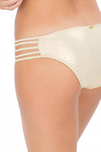 DIAMANTES DE CORAL - Triangle Halter Top & Braided Side Full Bottom • Beachy Coral