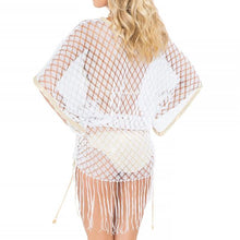 DIAMANTES DE CORAL - South Beach Fringe Dress