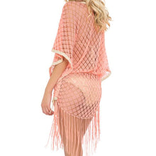 DIAMANTES DE CORAL - South Beach Fringe Dress