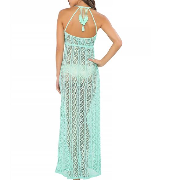 AMOR MARINERO - Tassel Back Maxi Dress