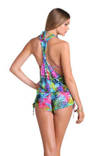 SEA SALT ANGEL - T Back Romper • Multicolor