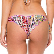 MY WAY - Wavey Ruched Back Brazilian Tie Side Bottom