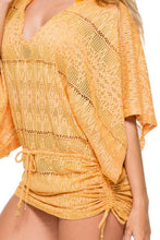 OBSESSION - Cabana V Neck Dress • Cuban Sunset