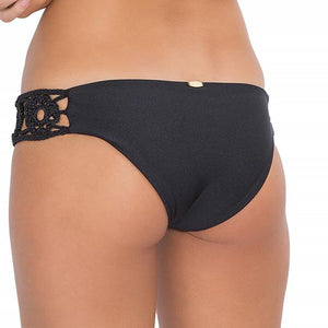 FLORCITAS DE ARENA - Hand Knit Crochet Flower Side Full Bottom