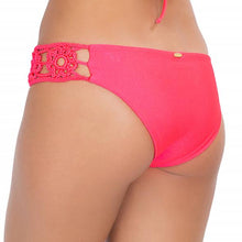 FLORCITAS DE ARENA - Hand Knit Crochet Flower Side Full Bottom