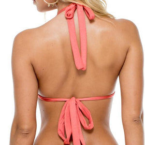 CHA CHA CHA - Lola Molded Push Up Bandeu Halter Top