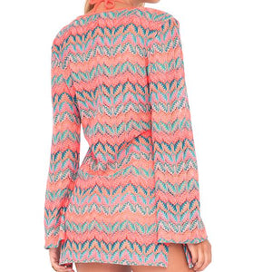 FUEGO DIVINO - Plunge Dress