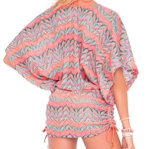 FUEGO DIVINO - Cabana V Neck Dress