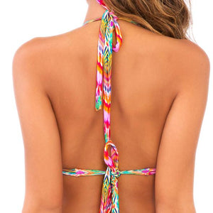 SUNKISSED LAUGHTER - Triangle Halter Top