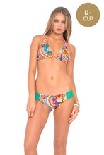 CHASING WATERFALLS - Triangle Halter Top & Full Bottom • Multicolor