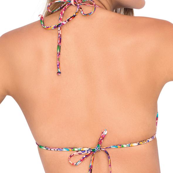 LIL GEM - Lace Up High Halter Top