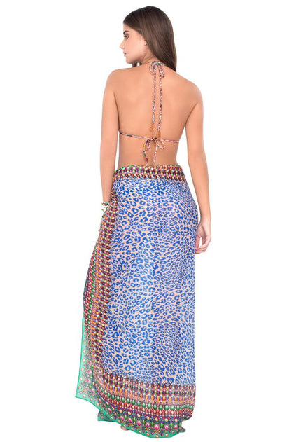 LIL GEM - Triangle Top & Pareo • Multicolor