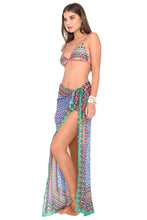 LIL GEM - Triangle Top & Pareo • Multicolor