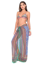 LIL GEM - Triangle Top & Pareo • Multicolor