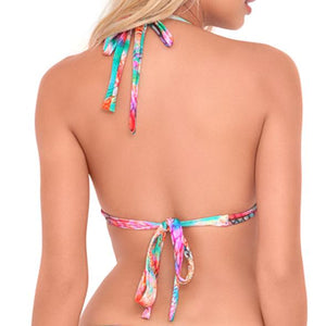 LIBERTAD TORNASOL - Triangle Halter Top