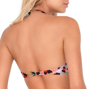 SALTY SKIN - Mesh Underwire Halter Top