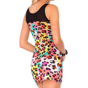 SALTY SKIN - Mesh Sweetheart Bodycon Dress