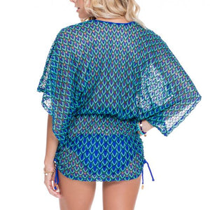 BLUE KISS - Cabana V Neck Dress