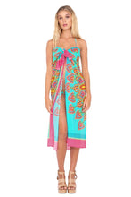 SUEÑOS ESTRELLADOS - Wavey Triangle Top & Pareo • Multicolor