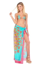 SUEÑOS ESTRELLADOS - Wavey Triangle Top & Pareo • Multicolor