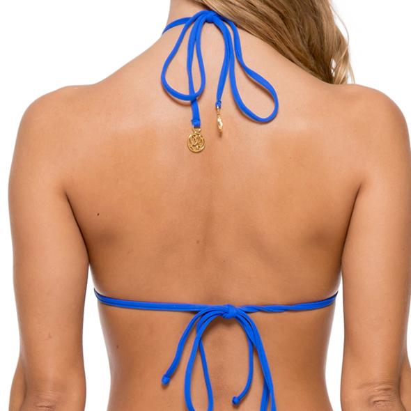 TROPICAL PRINCESS - Crochet Illusion Halter Top