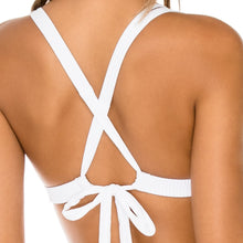 COSTA DEL SOL - Molded Push Up Bandeau Halter Top